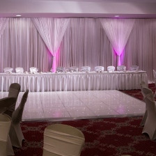 The ballygowan wedding reception suite at la mon hotel  country club belfast www.lamon.co.uk
