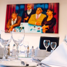 The craigantlet suite artwork by jason millar in belfast la mon wedding venue www.lamon.co.uk
