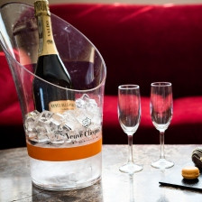 Chilled bottle of bubbles at la mon hotel in belfast wedding venue www.lamon.co.uk