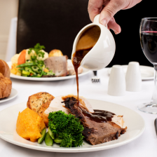 Post wedding sunday carvery at la mon hotel in belfast www.lamon.co.uk