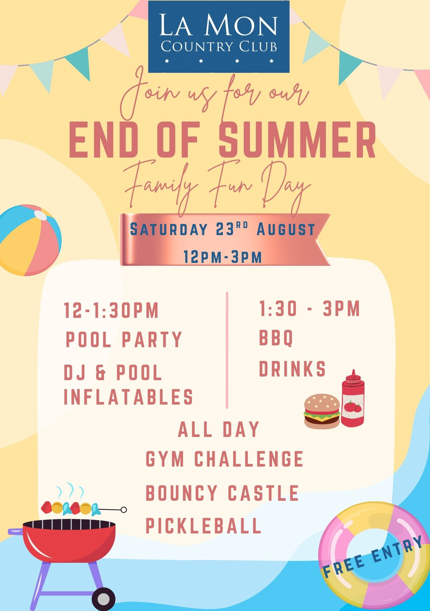 summer party poster