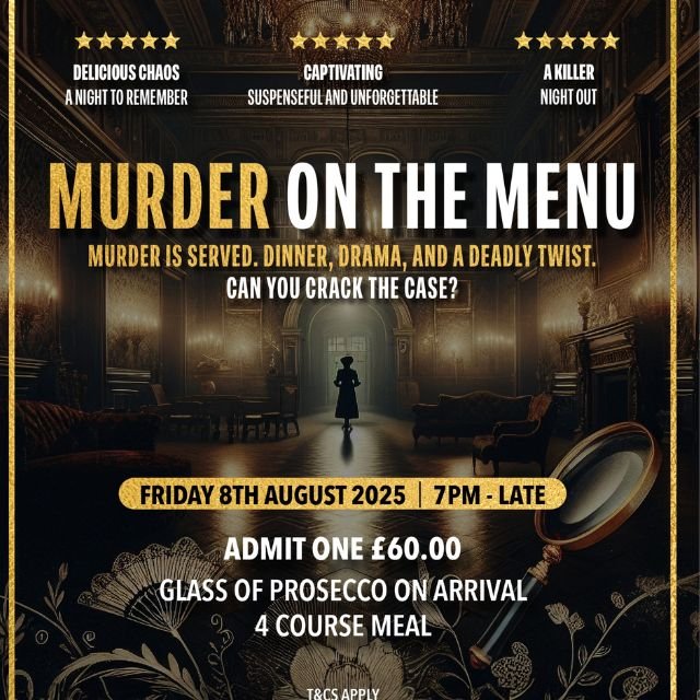 Murder On The Menu 8th August