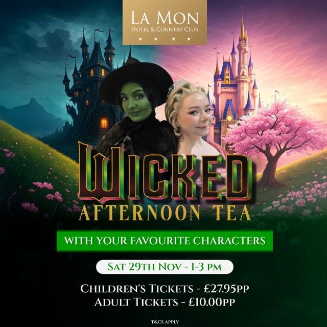 Wicked Afternoon Tea 29th November