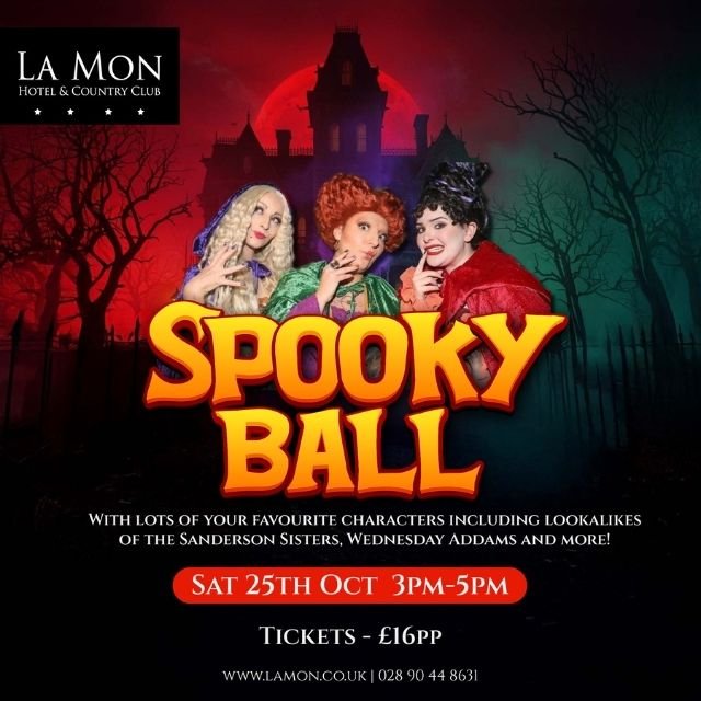 Halloween Spooky Ball Saturday 25th October